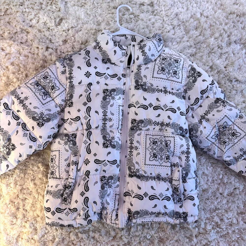 Forever 21 Monochrome Patterned Jacket - image 1